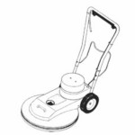 Manual Minuteman M2300 Electric Burnisher W/dst cr